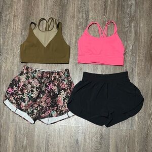 EUC  Lululemon Matching Workout Bundle. Size 8